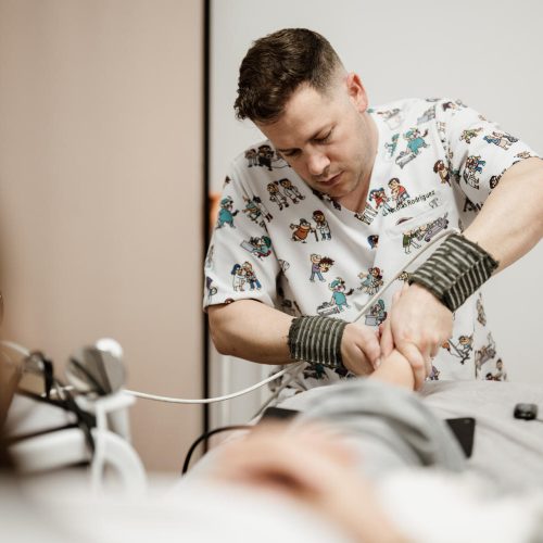 tratamiento diatermia brazaletes